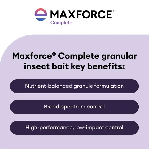 Vista 5 de Maxforce - Cebo granular completo para insectos de 4 libras, para uso en interiores y exteriores, matanza retardada para control de colonias, eficaz