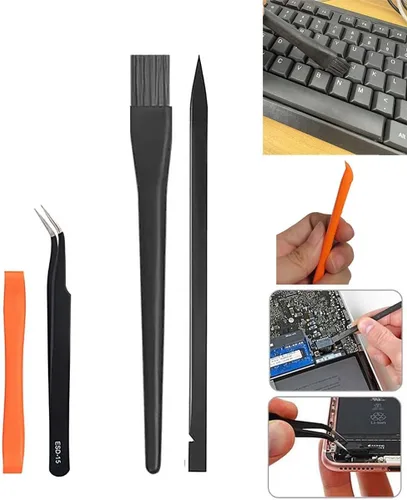 Vista 6 de Kit de herramientas de reparación de limpieza para PS5 PS4 PS3, UYXiNONE T6 T8 con destornillador cruzado 2.0/4.0 para Xbox One/Series X, y también