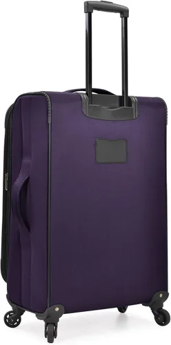 Vista 62 de U.S. Traveler Aviron Bay - Equipaje extensible con ruedas giratorias, Color verde azulado.), US08125E23