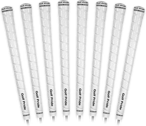 Vista 10 de Golf Pride Tour Wrap Golf Grip, White, Standard & Midsize