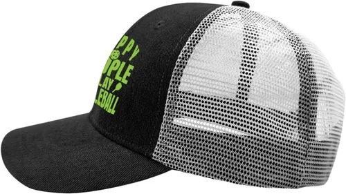 Vista 3 de Sombreros Happy People Play Pickleball - Gorras de béisbol vintage para hombre