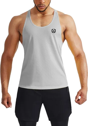 Vista 6 de NELEUS - Camiseta sin mangas para correr para hombre, para gimnasio, atlética
