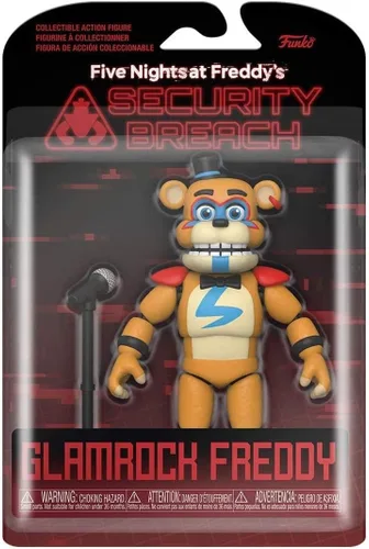 Vista 2 de POP Figura de acción Funko: Five Nights at Freddy's, Security Breach - Glamrock Fred, Multicolor