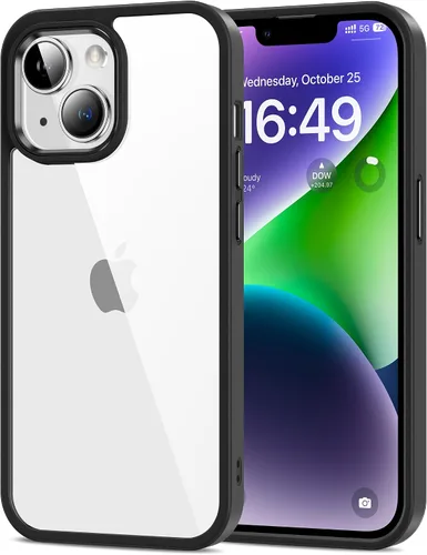 Vista 44 de HOOMIL Funda para iPhone 7 Plus/iPhone 8 Plus de 5.5 Pulgadas, sin amarillamiento, protección contra caídas, cubierta trasera dura transparente