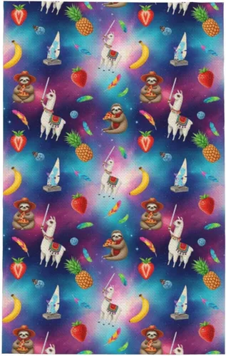 Vista 15 de Kitchen Gifts Waffle Weave Dish Towel 16x26 in Guinea Pigs Pattern (877)