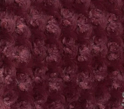 Vista 11 de Tela Minky Rosebud Almond / 58 pulgadas de ancho/vendido por The Yard
