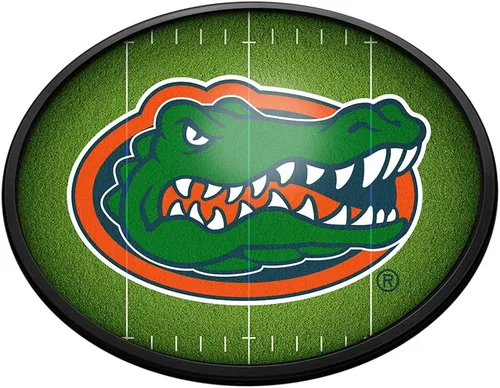 Vista 309 de The Fan-Brand NCAA Alabama Crimson Tide: Letrero de pared ovalado con luz – Decoración de fútbol, baloncesto, béisbol y deportes universitarios