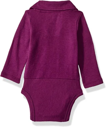 Vista 2 de Hanes Ultimate Baby Flexy Knit Jogger with Polo Bodysuit and Short Sleeve Crew