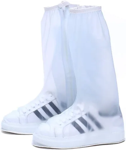 Vista 9 de Funda impermeable para botas, repetible y duradera, anti-esquí, protector de pierna de 17 pulgadas, protector de pierna de alta portátil, transporte