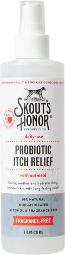 Vista 11 de SKOUT'S HONOR Champú probiótico para aliviar la picazón para perros, 16 oz Champú para aliviar la picazón