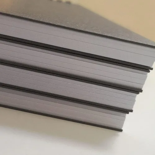Vista 5 de YUREE Cuaderno con espiral forrado, tamaño A5, papel grueso de 3.53 oz/m² y tapa dura de estraza, 60 hojas (120 páginas), 8.4 x 6 pulgadas, gris