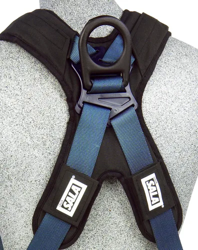 Vista 3 de 3M DBI-SALA ExoFit XP 1110844 Arnés de nailon con arco flash, anillo en D trasero de PVC, bucles de rescate web, acolchado cómodo Nomex/Kevlar