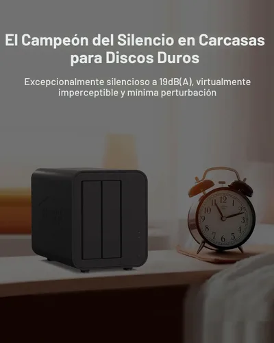 Vista 7 de TERRAMASTER D2-320 USB RAID Enclosure 2-Bay (Diskless)