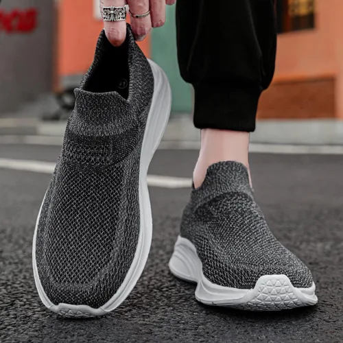 Vista 5 de Mocasines zapatos deportivos para hombre, para correr, para hombre, casual, a la moda, atlética, conducción, barco, caminar, zapatos para hombre