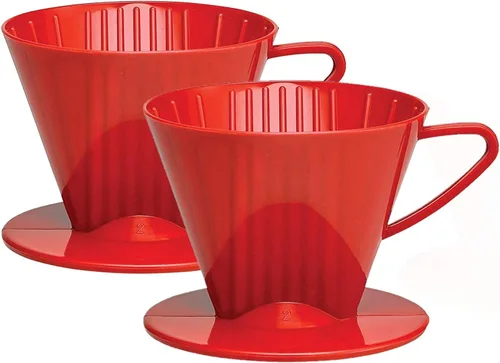 Vista 11 de Cono de Filtro de Café para Verter Fino, Tamaño Número 1, Negro, Prepara de 1 a 2 Porciones
