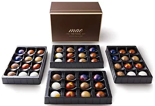 Vista 9 de 12 bombones de chocolate gourmet clásicos