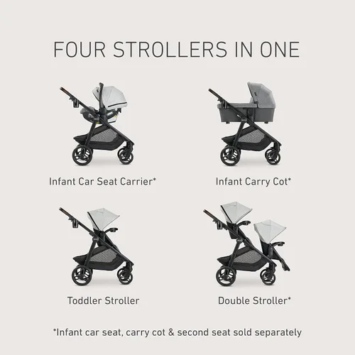 Vista 11 de Graco® Premier Modes™ Nest2Grow™ - Carriola 4 en 1