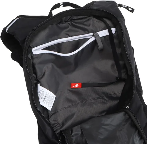 Vista 4 de Salomon Unisex Agile 12 Set, Hydration & Storage Vest with 500ml Flasks Included Negro