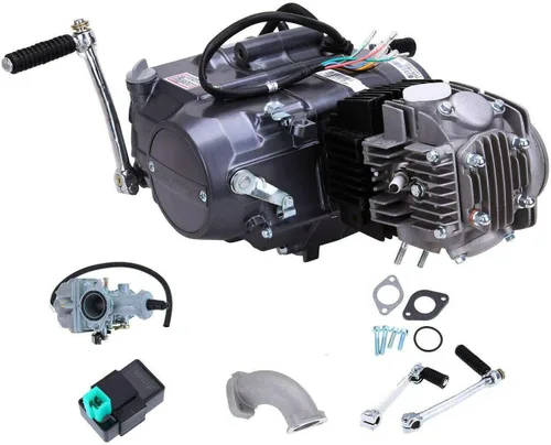 Vista 9 de Motor de 110cc Motor de 4 tiempos Motor de bicicleta de un solo cilindro ATV Embrague manual CDI de un solo cilindro refrigerado por aire para CRF50