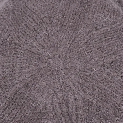 Vista 32 de C-US - Gorro de punto cálido para mujer, con visera de ganchillo con acento de flores