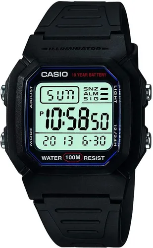 Vista 2 de Casio W800HG Series Men’s Digital Watch 100 Meter Water Resistance Multi Function Alarm 100 SEC Stopwatch Auto Calendar Countdown Timer