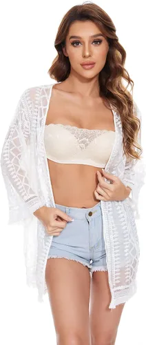 Vista 6 de JUST BEHAVIOR Sujetadores adhesivos de elevación reutilizables sin tirantes para mujer con encajeacanalado