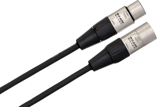 Vista 2 de Hosa Cable XLR de interconexión equilibrada Pro - 5 pies