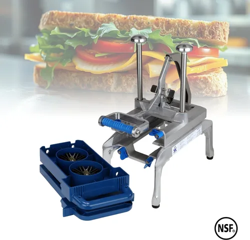 Vista 8 de Prince Castle Saber King - Mini montaje de marco, picador de alimentos y picador de verduras, cortador manual de cocina y cortador de verduras