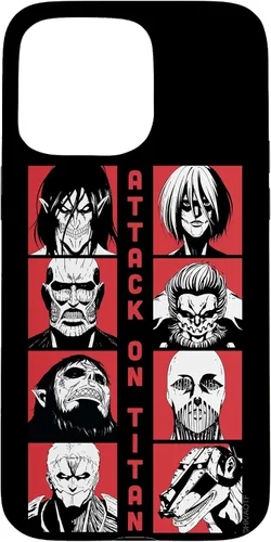 Vista 31 de Attack on Titan Funda Titan Lineup de temporada 4 para iPhone 17