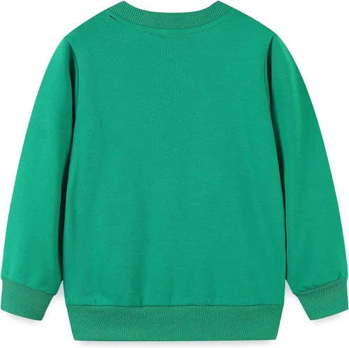 Vista 2 de Bumeex Sudaderas con cuello redondo para niños de 2 a 7 años