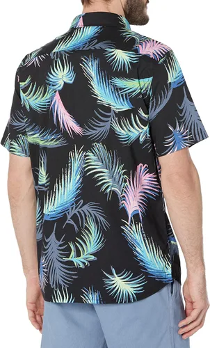 Vista 2 de Quiksilver Camisa tejida con botones tropicales para hombre