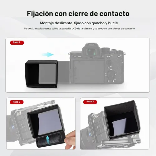Vista 4 de Parasol de pantalla SmallRig para cámaras seleccionadas Sony