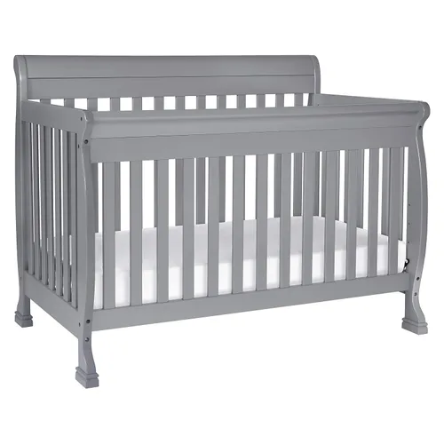 Vista 14 de DaVinci Kalani, cuna convertible 4 en 1 en color castaño, con certificado Greenguard Gold