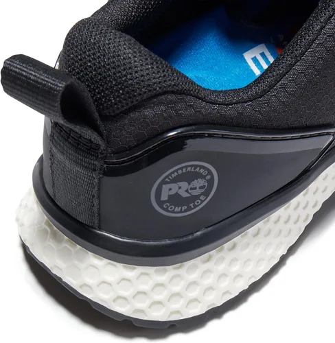 Vista 3 de Timberland PRO - Botas de trabajo para mujer, color negro y gris