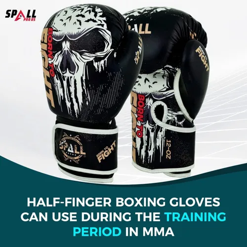 Vista 3 de Boxing Gloves for Men & Women - Pro Training Sparring Punching Gloves - Muay Thai MMA, Kickboxing Heavy Bag Workout Leather Boxing Gloves Negro