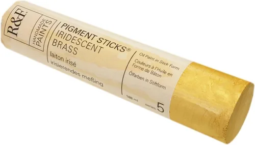 Vista 82 de R&F Handmade Paints - Pigmento profesional al óleo en barra, naranja lizarina, 6.4 fl oz