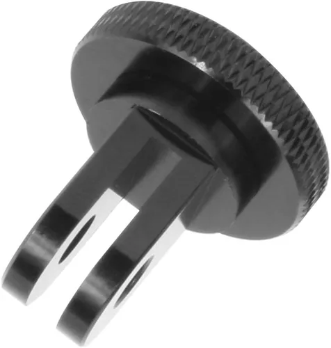 Vista 3 de Soporte de trípode de liberación rápida CNC de aluminio con interfaz base de hebilla de adaptador de 1/4 compatible con Hero 13/12/11, OSMO 360, ONE