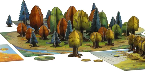 Vista 3 de Blue Orange Games Juego de Mesa Fotosíntesis - Juego de Mesa de Estrategia Familiar o para Adultos Galardonado para 2 a 4 Jugadores. Recomendado