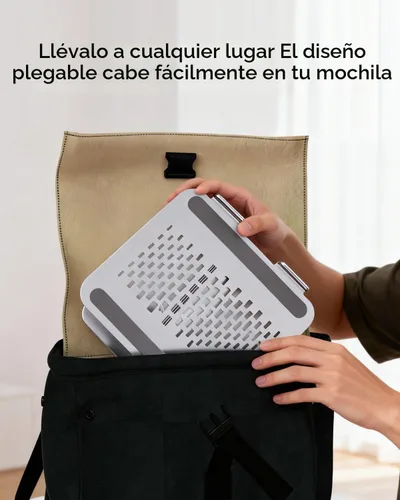 Vista 5 de Soporte ajustable para computadora portátil para escritorio Base