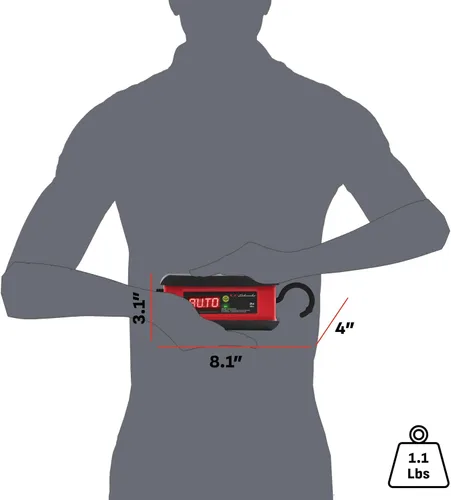 Vista 7 de Schumacher Electric Cargador y mantenedor de batería de coche 3A, solución 3 en 1, para baterías de 12V Power Sport, automotriz y marina, SP1297