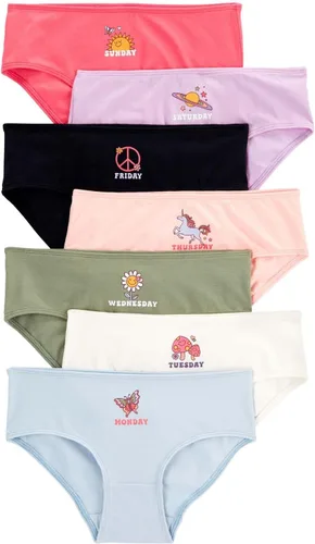 Vista 5 de Carter's Ropa interior para niñas, paquete de 7 piezas Bailarina