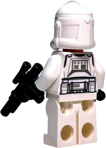 Vista 5 de NA2 Lego Star Wars 501st Legion Clone Trooper Minifigura /w Blaster de 75280 1 figura solamente