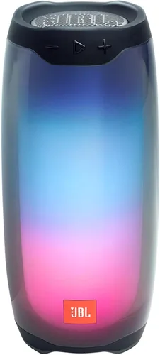 Vista 4 de JBL Pulse 4 - Altavoz Bluetooth portátil impermeable con espectáculo de luz - negro