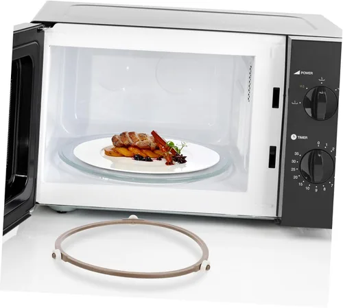 Vista 6 de Soporte de bandeja para horno de microondas, anillo de horno redondo resistente, rodillo de anillo de horno compatible para reemplazo de microondas
