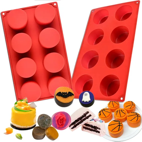 Vista 11 de Molde de silicona para chocolate en forma de dedo con 6 cavidades tipo barra para chocolate, dulces, pan, 11.6 x 6.8 x 1.3 pulgadas