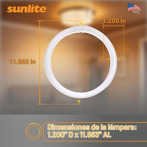 Vista 3 de Sunlite - Lámparas fluorescentes circulares