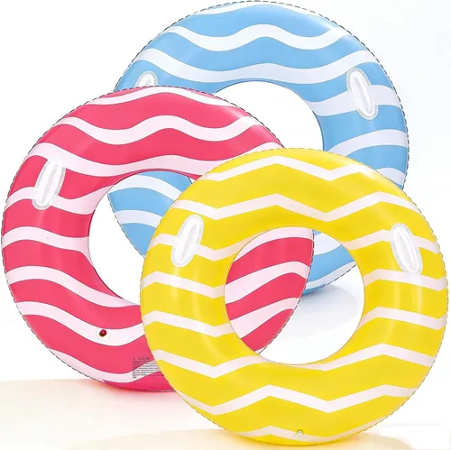 Vista 9 de 1 juego de flotadores para tumbonas de piscina para adultos, extra grande, flotadores inflables para piscina, flotadores de agua para piscina, lago