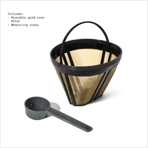 Vista 8 de Beautiful Cafetera de goteo programable de 12 tazas de Drew Barrymore (azul aciano)
