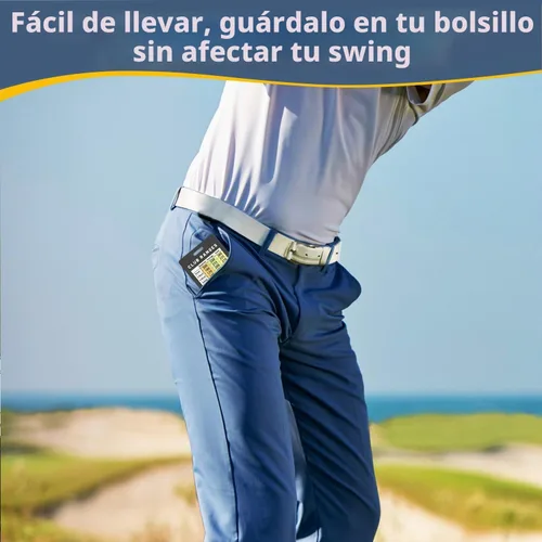 Vista 6 de Tarjeta de tabla de rango de palos de golf, fácil de transportar con tamaño de tarjeta de crédito, resistente tarjeta de golf para golfistas Card