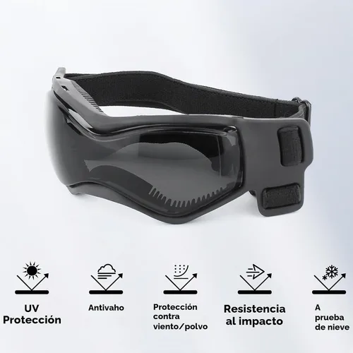 Vista 5 de NAMSAN - Lentes de sol para perros pequeños, protección UV, protección ocular para perros de razas pequeñas, gafas de conducción para perros que